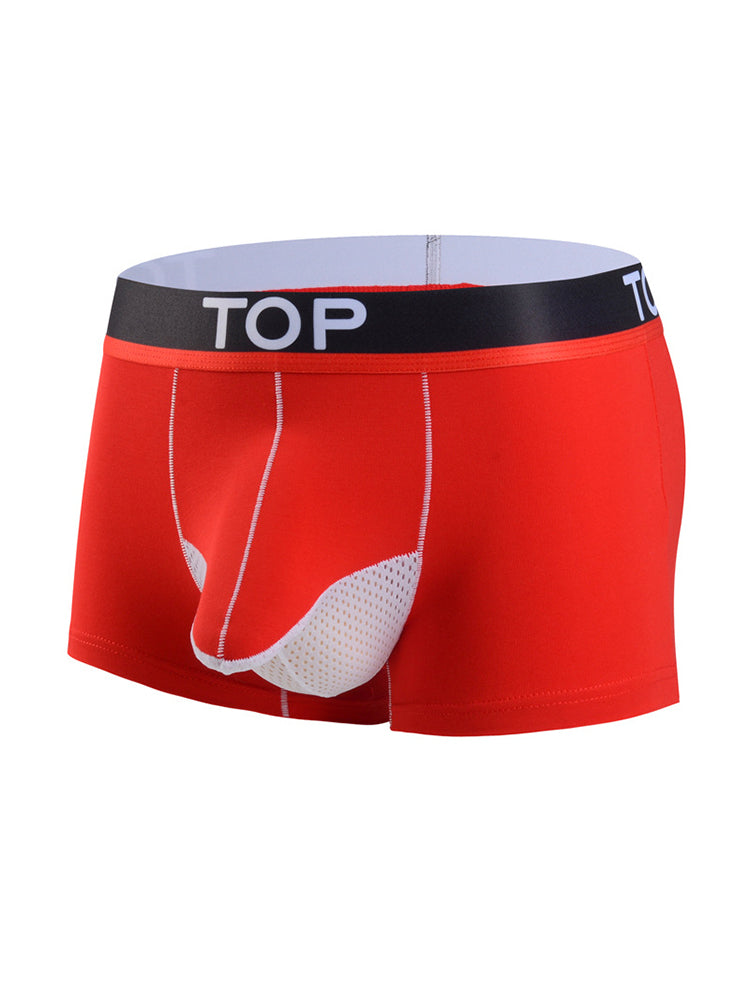 4 Pack Men's Cotton Gun Egg Separation Elephant Nose Trunks | dmunderwear