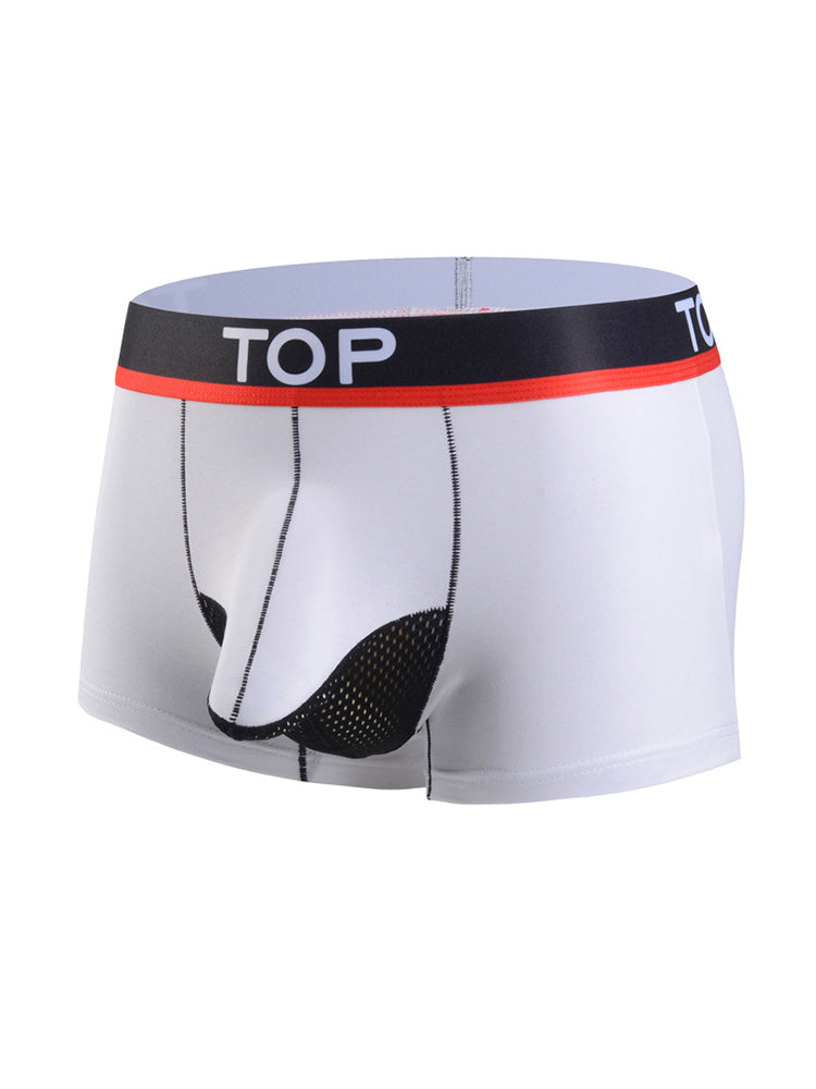 4 Pack Men's Cotton Gun Egg Separation Elephant Nose Trunks | dmunderwear detail image 16
