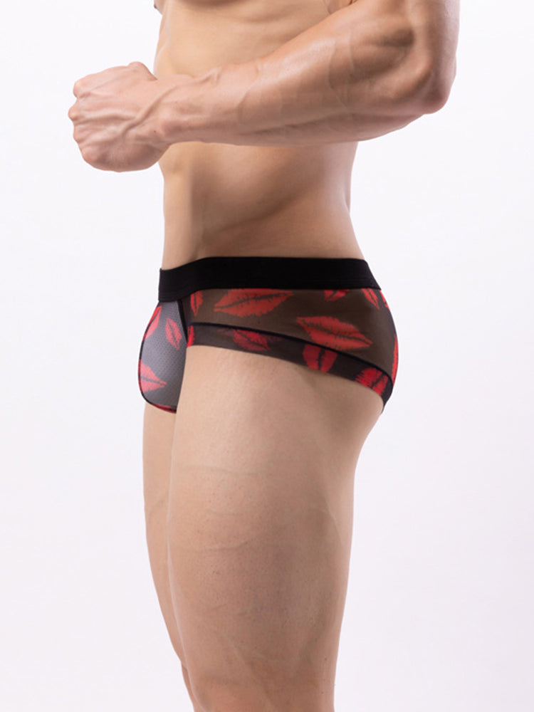 4-pack Men's Double-layer Breathable Mesh Briefs | dmunderwear detail image 6