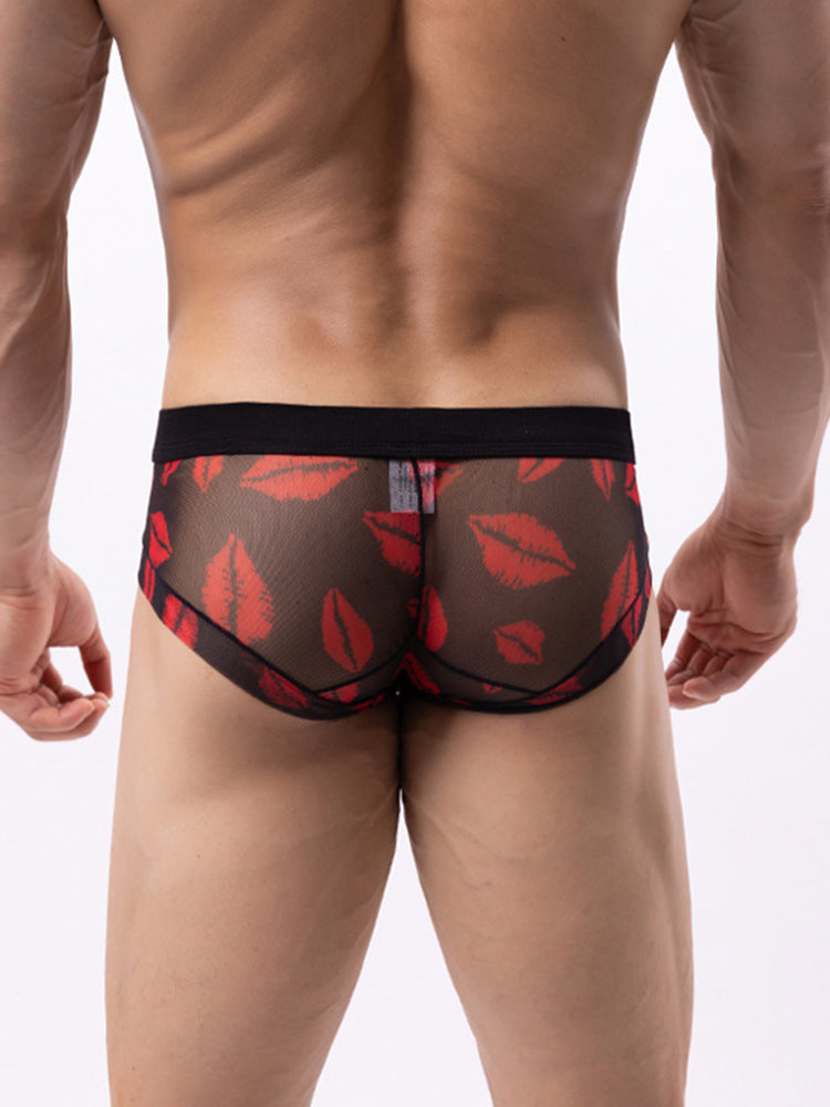 4-pack Men's Double-layer Breathable Mesh Briefs | dmunderwear detail image 8