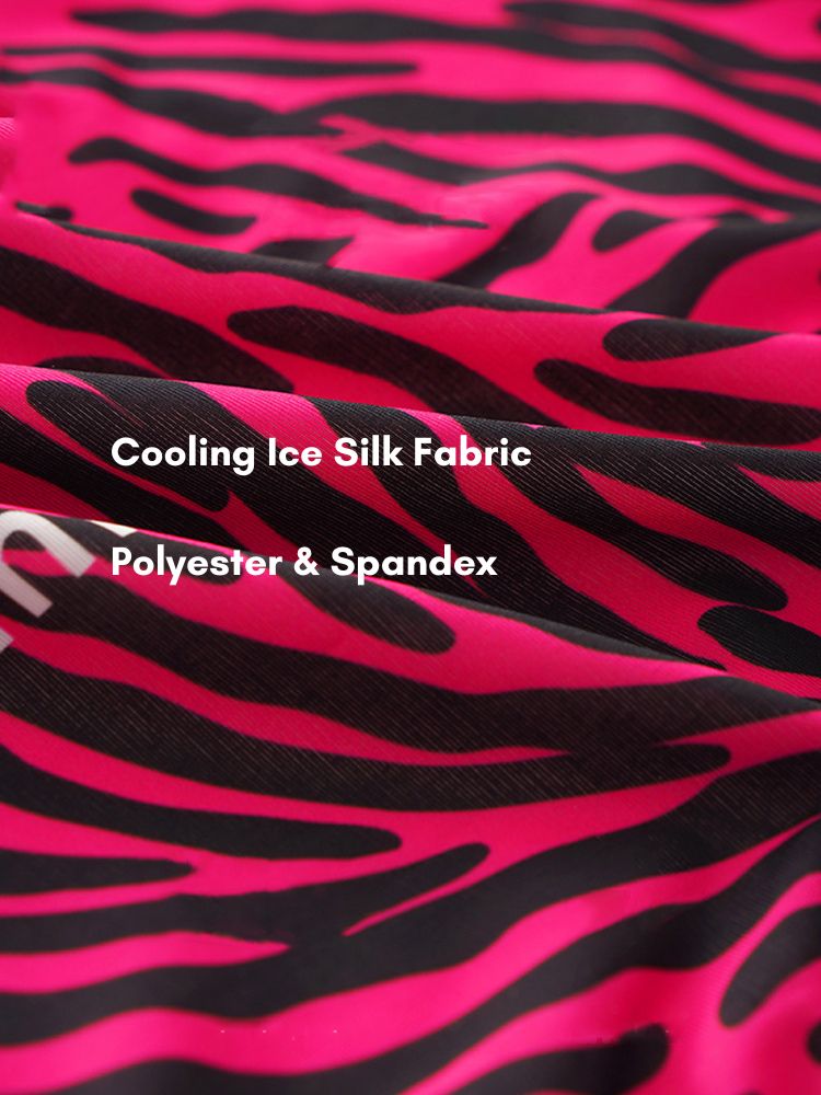 4 Pack Men's Ice Silk Bold Prints Anti-Chafing Stretch Fit Trunks | dmunderwear detail image 4