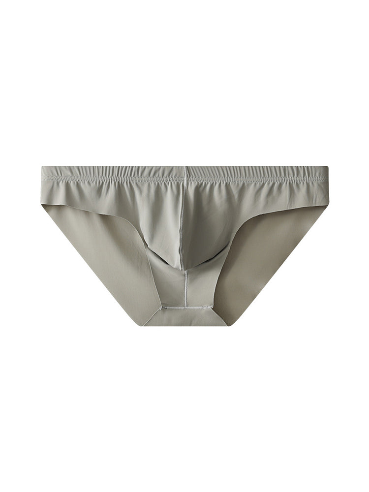 4 Pack Men's Ice Silk Lightweight Breathable Minimalist Briefs | dmunderwear detail image 10