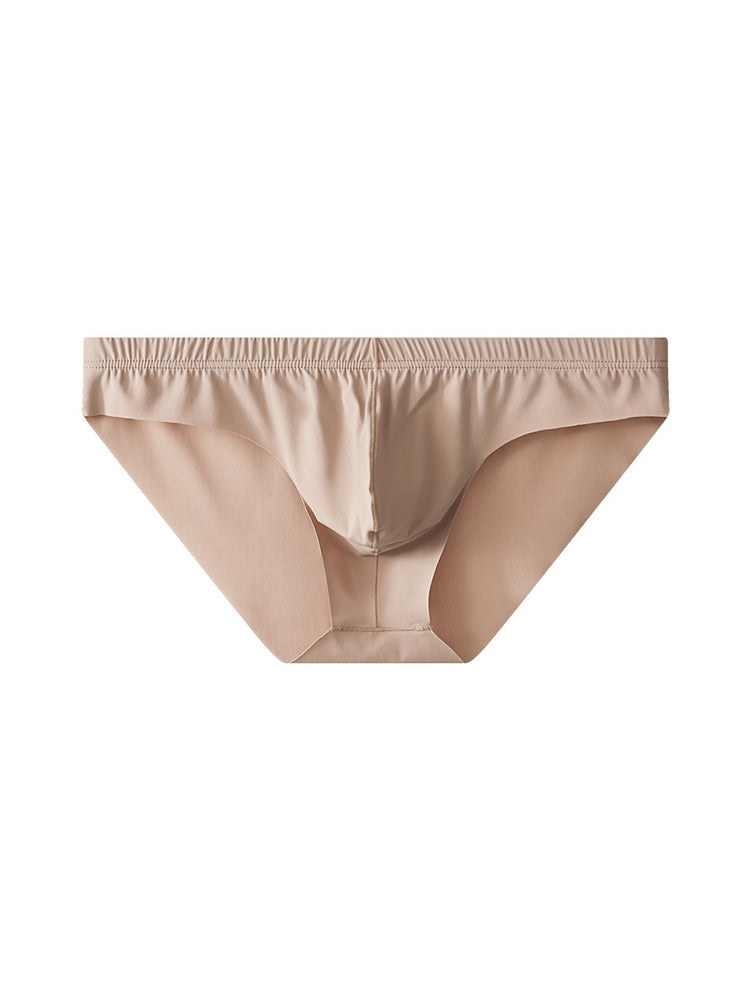 4 Pack Men's Ice Silk Lightweight Breathable Minimalist Briefs | dmunderwear detail image 8