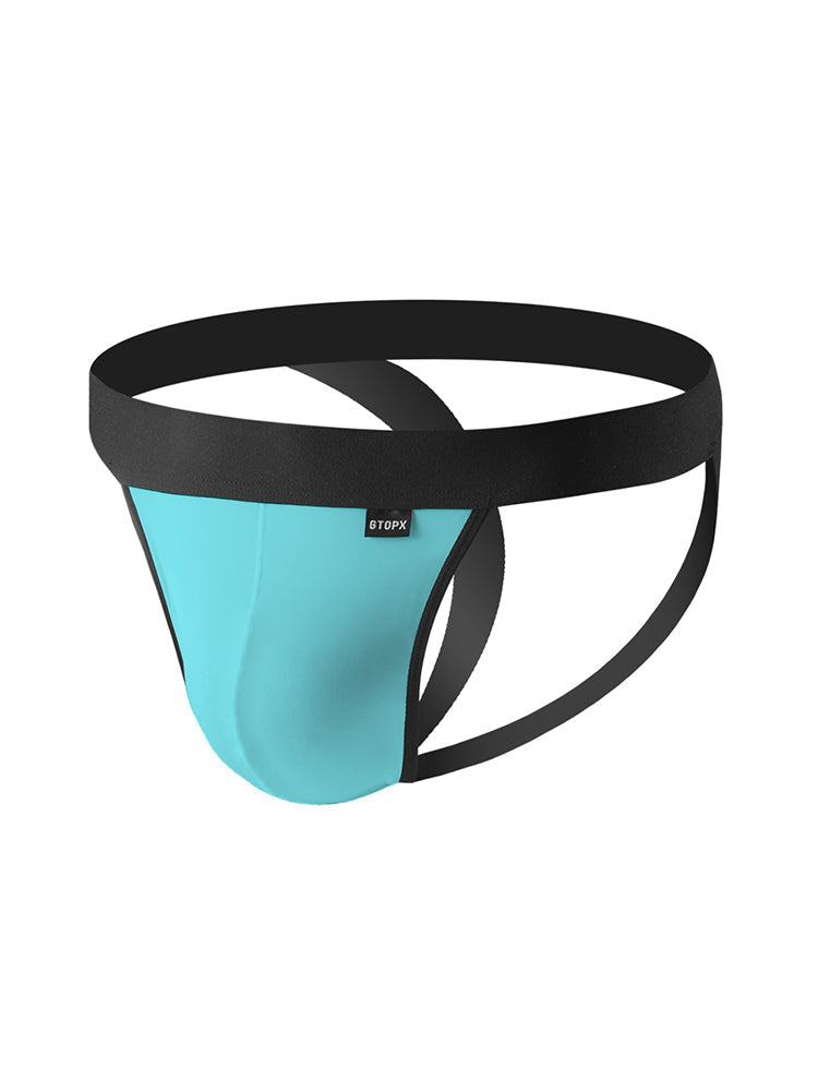 4-pack Men's Ice Silk Quick-Dry Breathable Mesh Jockstrap | dmunderwear detail image 14