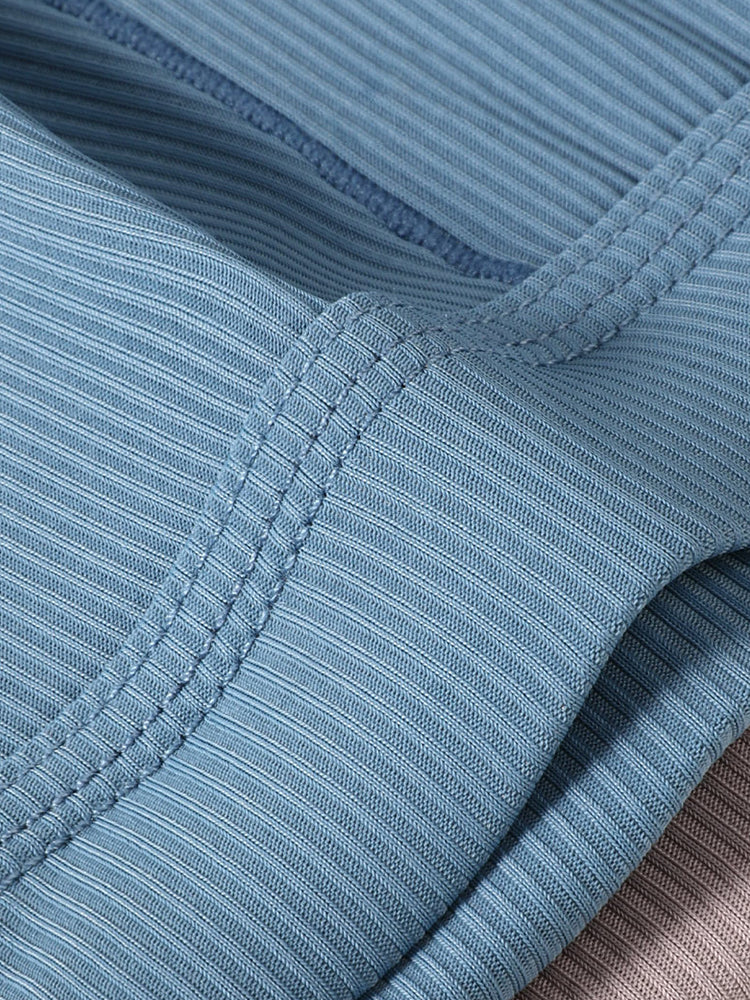 4 Pack Men's Ice Silk Seamless Trunks Underwear | dmunderwear detail image 10
