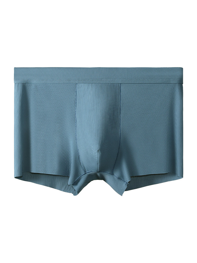4 Pack Men's Ice Silk Seamless Trunks Underwear | dmunderwear detail image 15