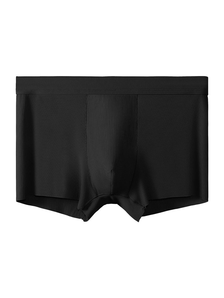 4 Pack Men's Ice Silk Seamless Trunks Underwear | dmunderwear detail image 16