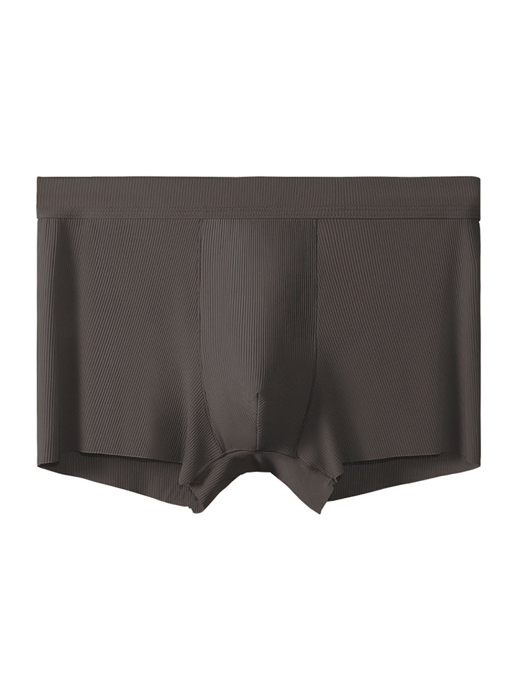 4 Pack Men's Ice Silk Seamless Trunks Underwear | dmunderwear detail image 17