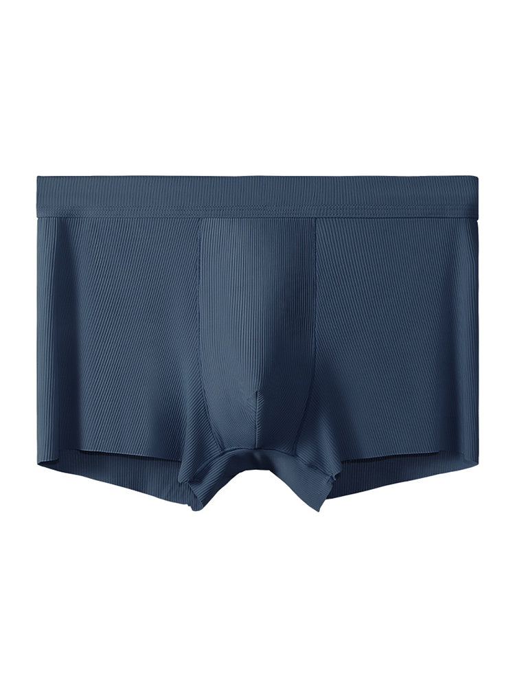 4 Pack Men's Ice Silk Seamless Trunks Underwear | dmunderwear detail image 18