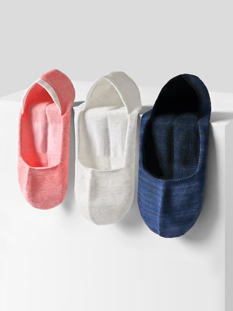 4 Pack Men's Low Cut No Show Socks | dmunderwear detail image 11