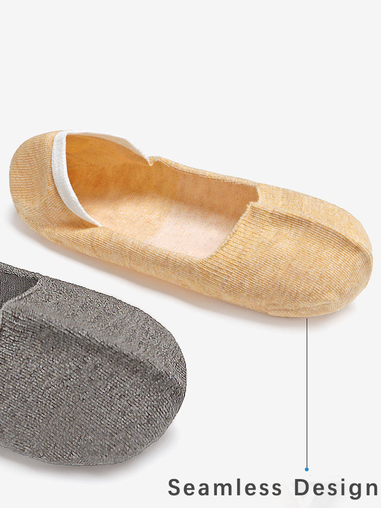 4 Pack Men's Low Cut No Show Socks | dmunderwear detail image 6