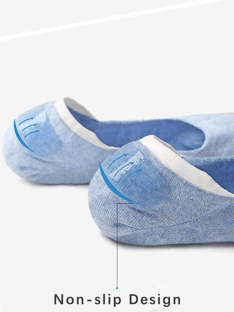 4 Pack Men's Low Cut No Show Socks | dmunderwear detail image 7