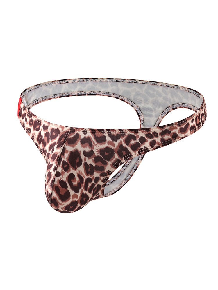 4 Pack Men's Low-Rise Moisture-Wicking Odor-Control Comfort Thongs | dmunderwear detail image 19