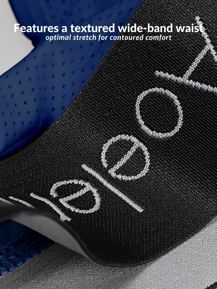 4 Pack Men's Low-Rise Stretchy U-Pouch Thongs | dmunderwear detail image 15