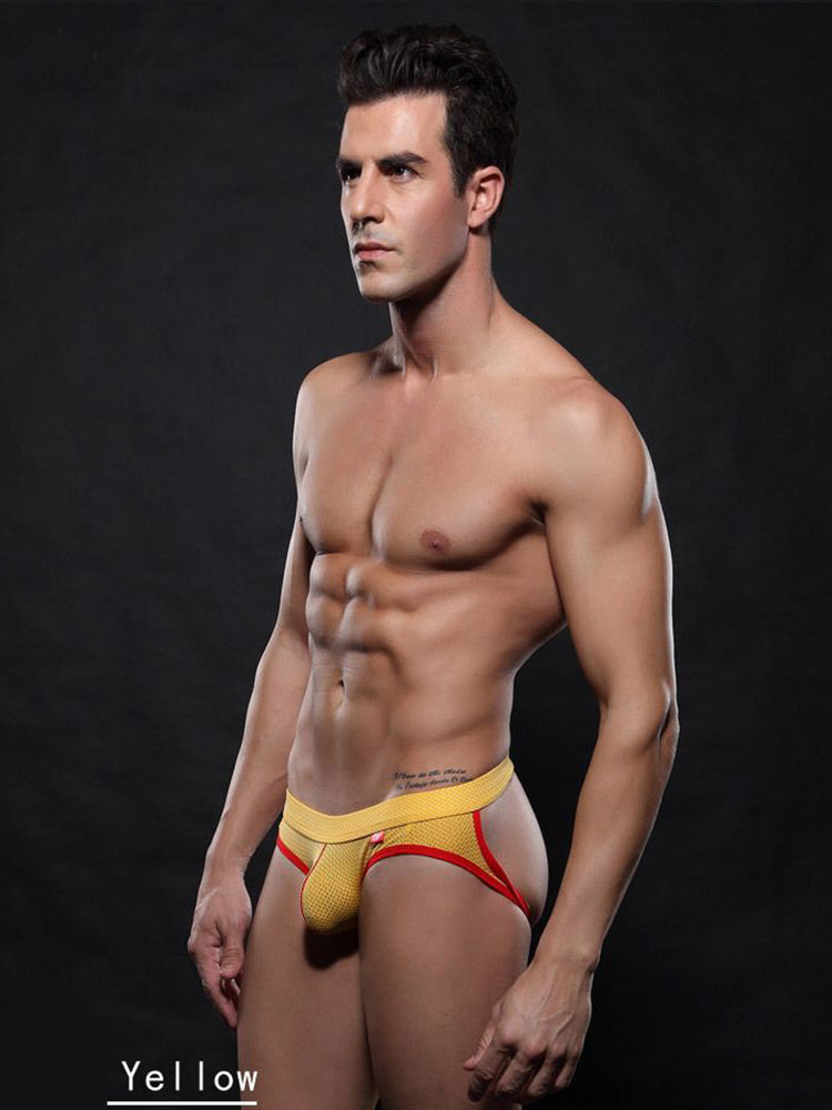 4 Pack Men's Low Waist Sexy Breathable Butt Lifting Stylish Comfortable Jockstrap | dmunderwear detail image 17