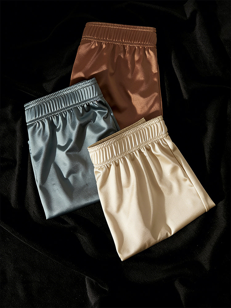 4 Pack Men's Luxury Soft Loose Fit Skin-Friendly Home Shorts | dmunderwear detail image 10