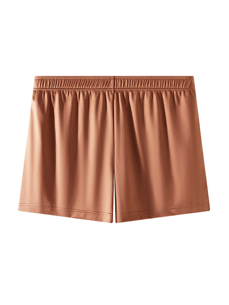4 Pack Men's Luxury Soft Loose Fit Skin-Friendly Home Shorts | dmunderwear detail image 18