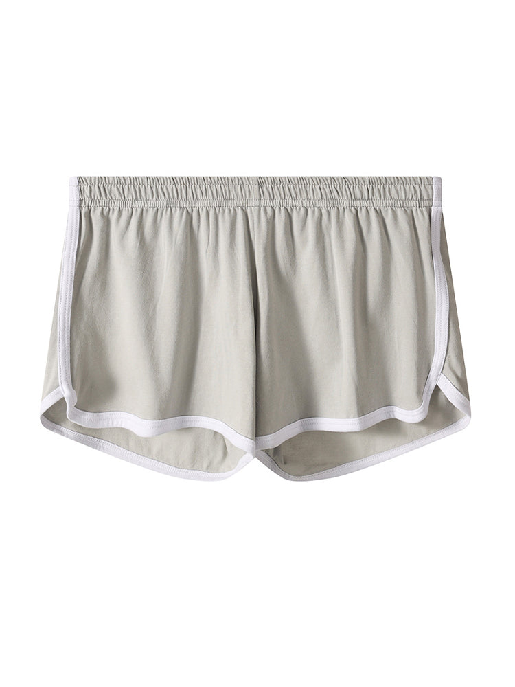 4 Pack Men's Mid-Rise Breathable Cotton Skin-Friendly Boxers Shorts | dmunderwear detail image 15