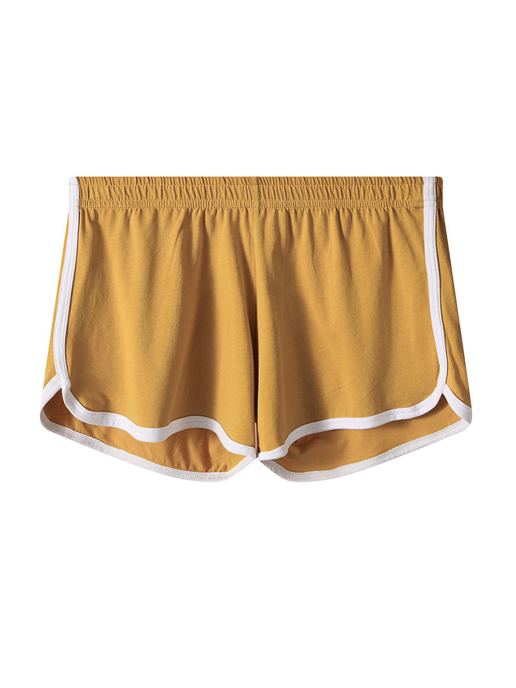 4 Pack Men's Mid-Rise Breathable Cotton Skin-Friendly Boxers Shorts | dmunderwear detail image 19