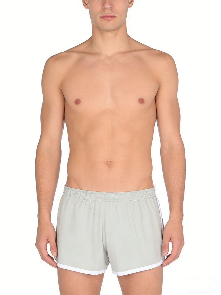 4 Pack Men's Mid-Rise Breathable Cotton Skin-Friendly Boxers Shorts | dmunderwear detail image 5