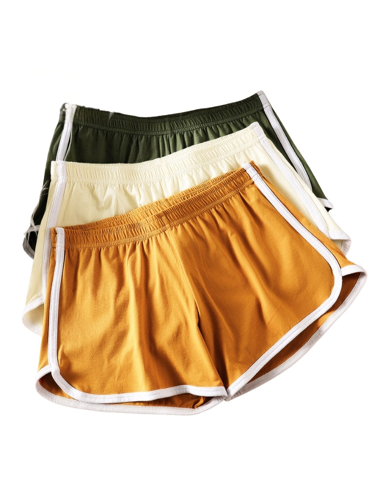 4 Pack Men's Mid-Rise Breathable Cotton Skin-Friendly Boxers Shorts | dmunderwear detail image 9