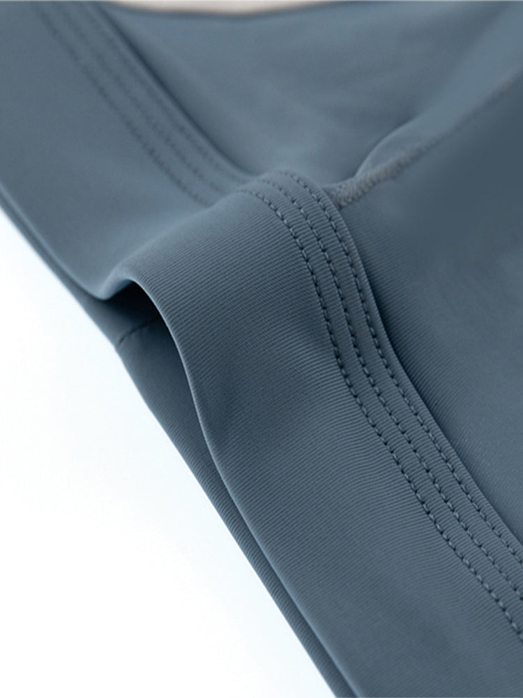 4 Pack Men's Mid-Rise Summer Ice Silk Mesh Thongs | dmunderwear detail image 7