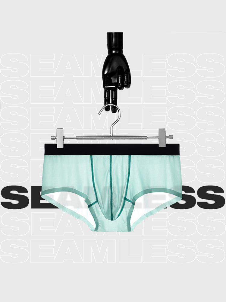 4 Pack Men's Moisture-Wicking Ice Silk Breathable Stretch Fit Trunks | dmunderwear detail image 17