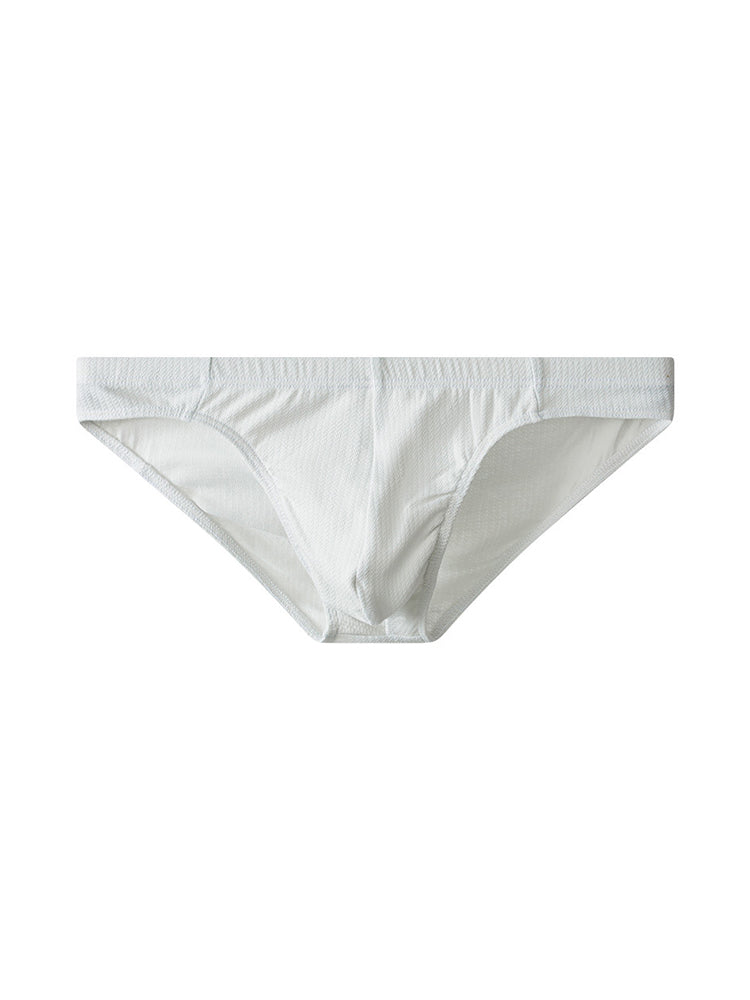 4 Pack Men's Organic Cotton Stretch Fit Workout Ready Briefs | dmunderwear detail image 10