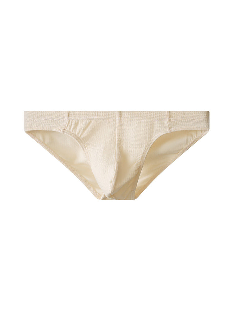 4 Pack Men's Organic Cotton Stretch Fit Workout Ready Briefs | dmunderwear detail image 9