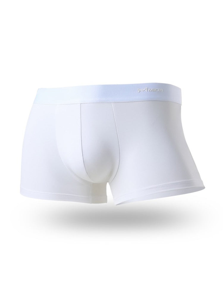 4 Pack Men's Pouch Anti-bacterial Silk Underwear | dmunderwear detail image 14