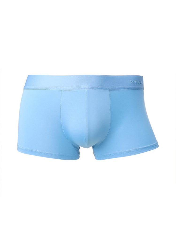 4 Pack Men's Pouch Anti-bacterial Silk Underwear | dmunderwear detail image 15