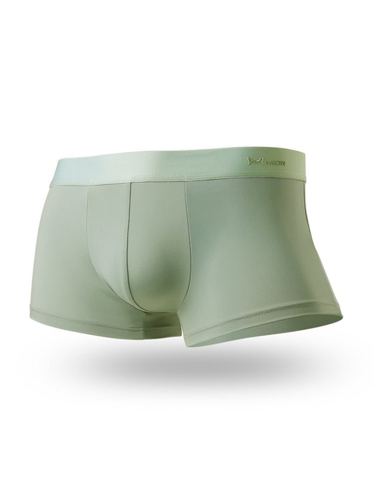 4 Pack Men's Pouch Anti-bacterial Silk Underwear | dmunderwear detail image 17