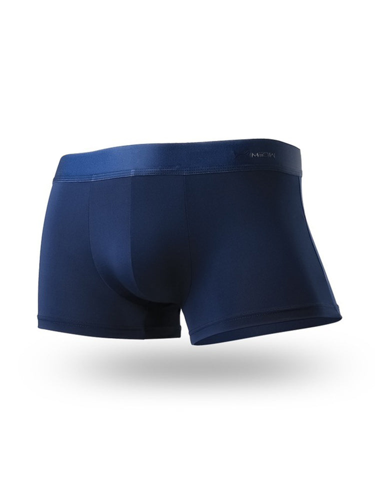4 Pack Men's Pouch Anti-bacterial Silk Underwear | dmunderwear detail image 19