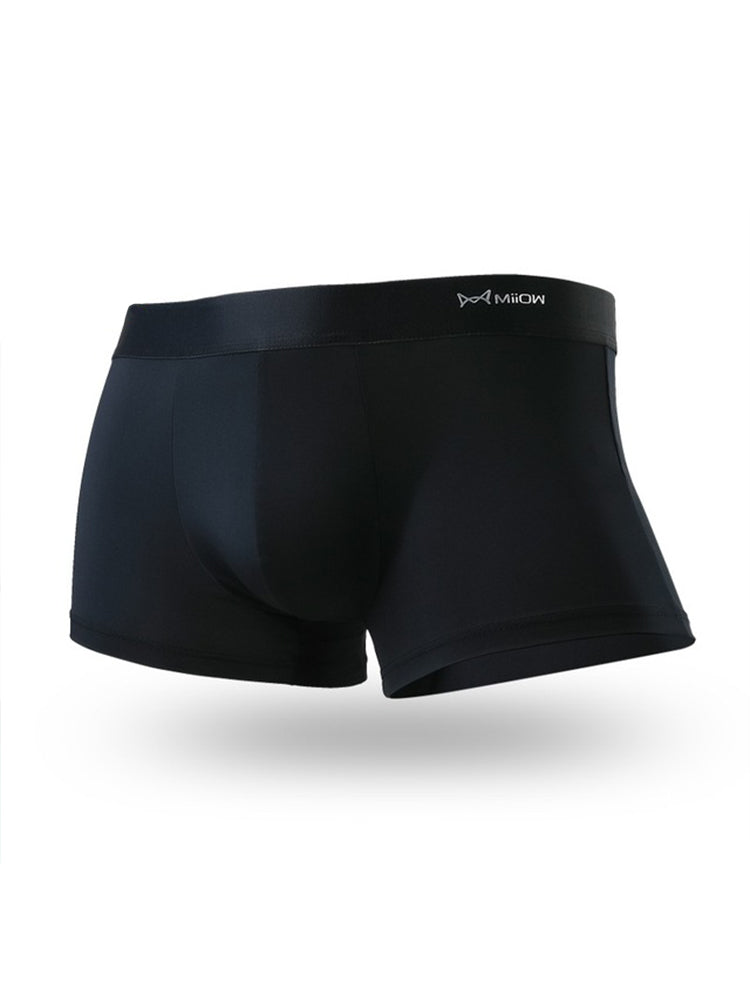 4 Pack Men's Pouch Anti-bacterial Silk Underwear | dmunderwear detail image 20