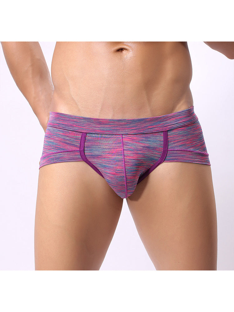 4 Pack Men's Premium Cotton Antibacterial Supportive Large Pouch Zero-Irritation Trunks | dmunderwear detail image 18