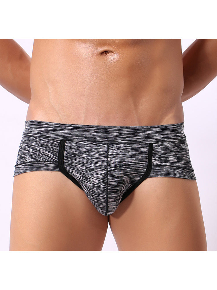 4 Pack Men's Premium Cotton Antibacterial Supportive Large Pouch Zero-Irritation Trunks | dmunderwear detail image 20