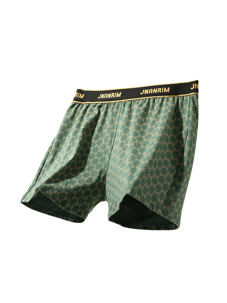 4 Pack Men's Premium Cotton Comfy Waistband Everyday Essential Boxer Briefs | dmunderwear