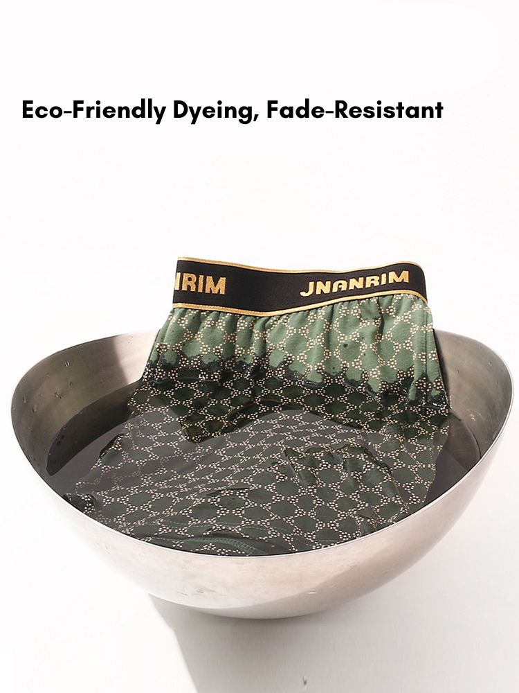 4 Pack Men's Premium Cotton Comfy Waistband Everyday Essential Boxer Briefs | dmunderwear detail image 10
