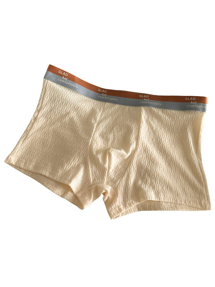 4 Pack Men's Pure Cotton Antibacterial Ultra-Soft Skin-Friendly Stretch Trunks | dmunderwear detail image 14