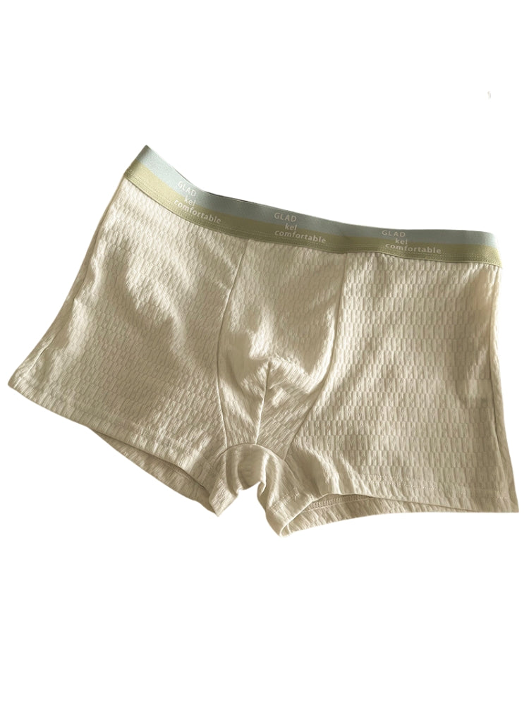 4 Pack Men's Pure Cotton Antibacterial Ultra-Soft Skin-Friendly Stretch Trunks | dmunderwear detail image 16