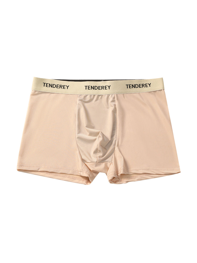 4 Pack Men's Quick-Drying & Comfortable Antibacterial Ice Silk Trunks | dmunderwear detail image 19