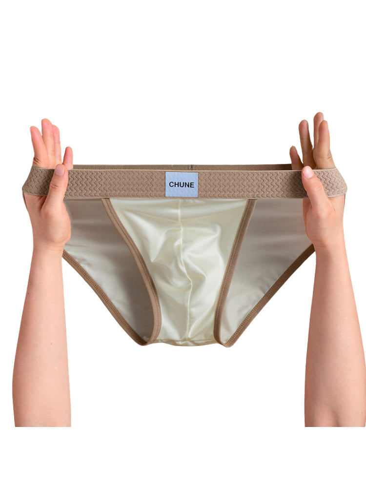 4 Pack Men's Seamless Anti-Odor Stay-Put Fit Cooling Airflow Bikinis | dmunderwear detail image 11