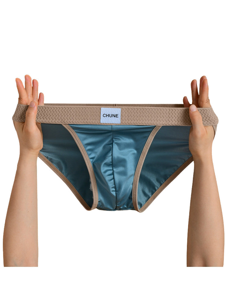4 Pack Men's Seamless Anti-Odor Stay-Put Fit Cooling Airflow Bikinis | dmunderwear detail image 13