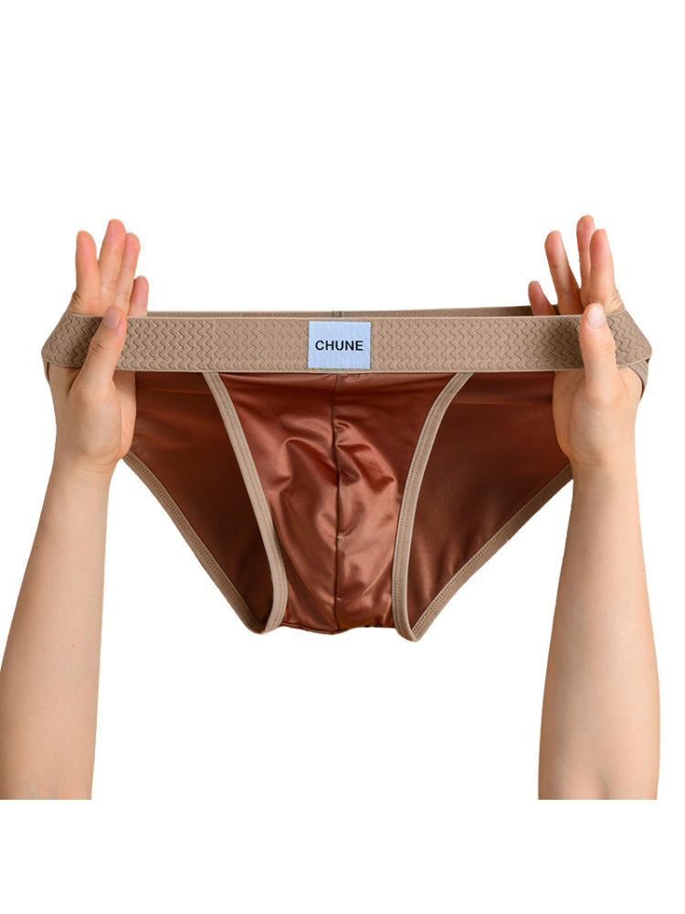 4 Pack Men's Seamless Anti-Odor Stay-Put Fit Cooling Airflow Bikinis | dmunderwear detail image 14