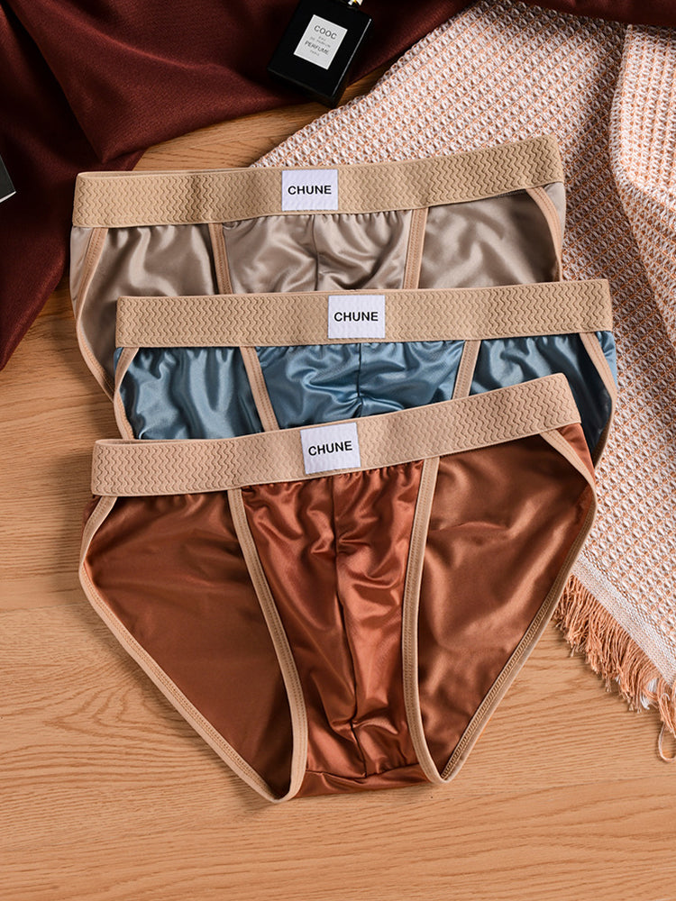 4 Pack Men's Seamless Anti-Odor Stay-Put Fit Cooling Airflow Bikinis | dmunderwear detail image 3