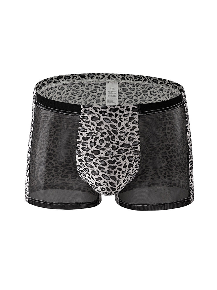 4-pack Men's Seamless Comfort Odor-Control Ice Silk Trunks | dmunderwear detail image 10