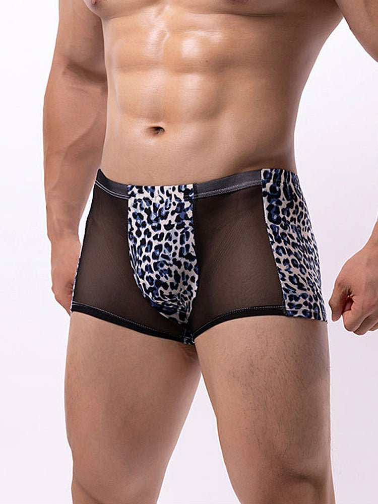 4-pack Men's Seamless Comfort Odor-Control Ice Silk Trunks | dmunderwear detail image 3