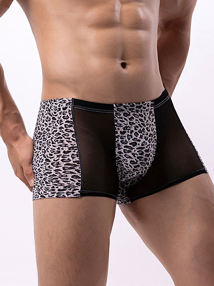 4-pack Men's Seamless Comfort Odor-Control Ice Silk Trunks | dmunderwear detail image 5