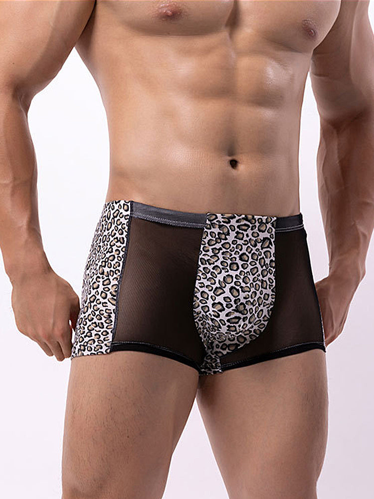 4-pack Men's Seamless Comfort Odor-Control Ice Silk Trunks | dmunderwear detail image 6