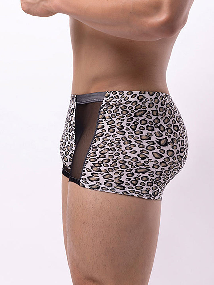 4-pack Men's Seamless Comfort Odor-Control Ice Silk Trunks | dmunderwear detail image 8